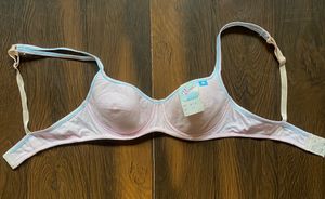 Pink Cotton Everyday Bra