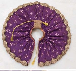 💜 Premium Purple Laddu Gopal Ji Designer Poshak w