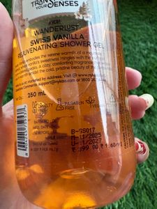 Nykaa Wanderlust Swiss Vanilla Shower Gel