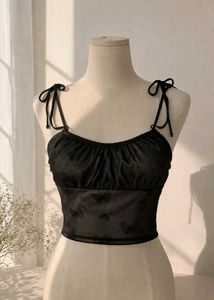 URBANIC Sheer Butterfly Camisole Top