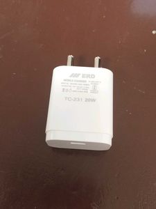 White Mobile Charger Adapter(type C)