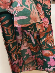 Beautiful Floral Print Kurta with pant
