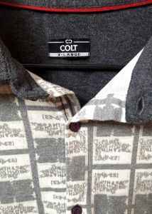 Colt Stylish Winterwear shirt 44 Relaxed fit