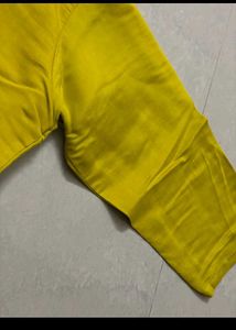Lime Yellow Embroidered Kurta Set