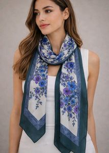 Elegant Floral Scarf
