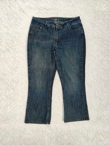 Y2k Classic Blue Denim Flare Jeans