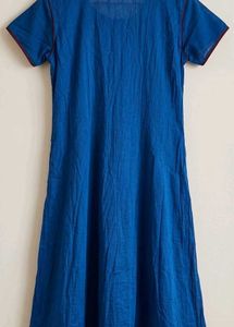 Beautiful Blue Embroidered Kurta