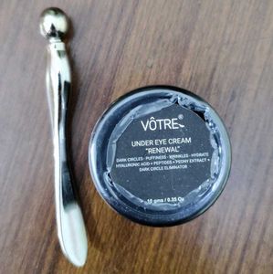 Eye Cream And Massager Combo