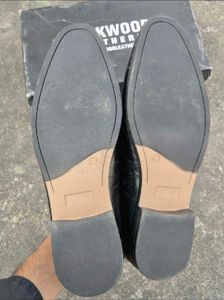 Teakwood Leathers Men’s Black Oxford Shoes