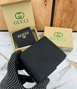 GUCCl*👉🏻*PURE LEATHER**PREMIUM WALLET*WD BOX
