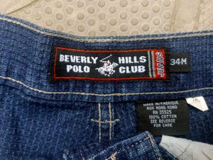 Beverly Hills Polo club Blue Denim Cargo Adidas