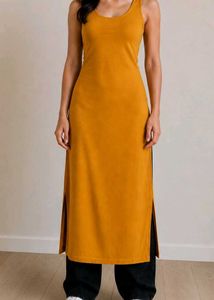 Mustard Yellow Kurti