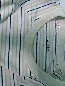 Striped Cropped T-Shirt