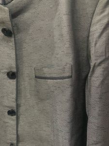 Men's Grey Bandh gala Jacket/ coat