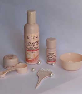 NICONI Tan Vanish Gluta-Kojic Lotion Set