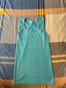 Turquoise Racerback Tank Top