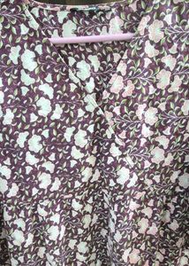 Floral Print Cotton dress
