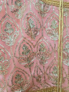 Sequin Work Lehenga Set
