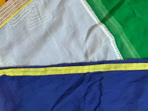 Three shade navratri dupatta