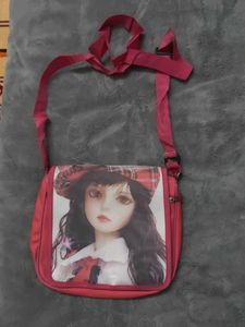 Cute Graphic Print Shoulder Bag