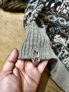Vintage Patterned Sweater