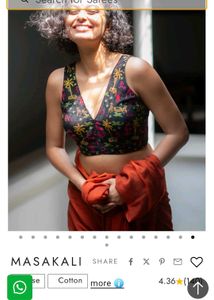 Bestselling Suta Bombay Blouse Masakali