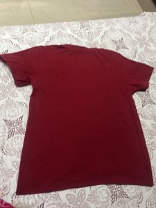 Hugo Boss Red T-Shirt with Pocket Detail