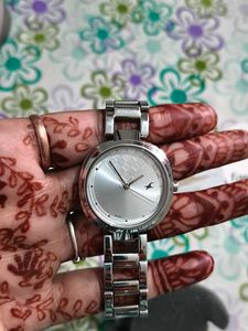 Fastrack Silver Tone Watch