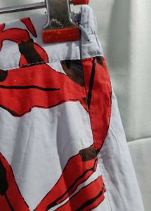 Stylish Printed Midi Skirt