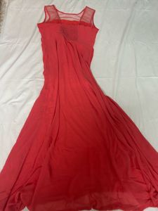 Elegant Pink Maxi Dress