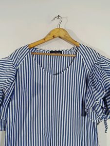 Multicolor Strips Casual Top (Women)