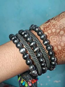 Boho Multicolor Jhumka Bangles