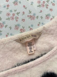 Victoria secret baby pink fuzzy sweater