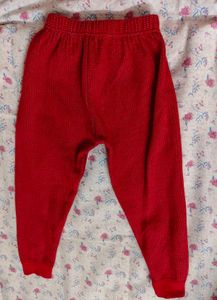 Self striped thermal set