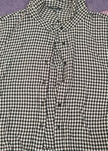 Checkered Cropped Shirt