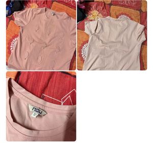 Combo of Two pretty peach tops