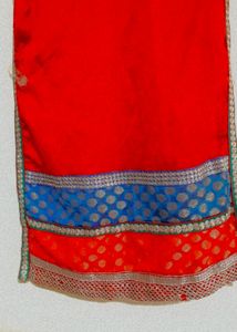 Elegant Red Kurti with Embellishments