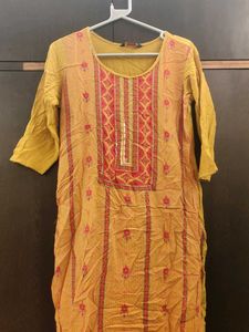 Yellow Kurta