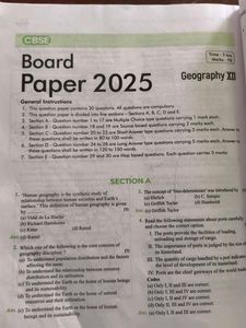 Arihant CBSE Geography Class 12 All Chapter cover