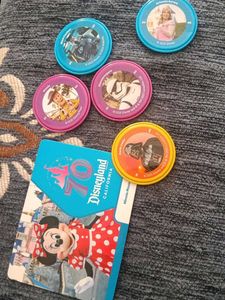 Disney Character Collector coins (5  ke ₹ 1800