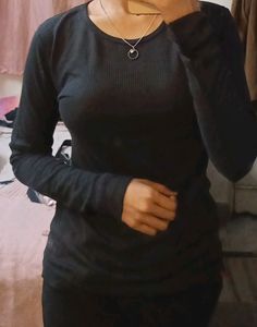 Black Body Fitting Top