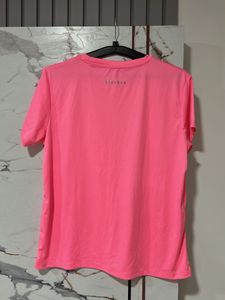 Bright Pink Athletic T-Shirt, Bust- 36/34 XL