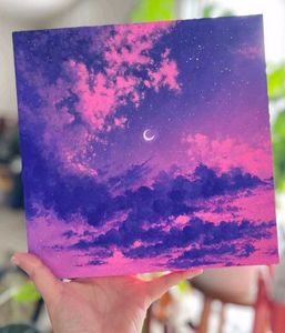 Purple Sky Painting