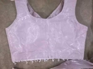Embellished Lavender Blouse