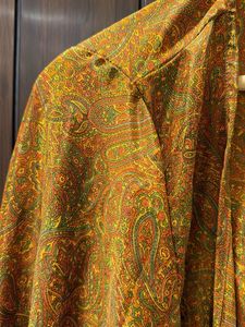 Vibrant Paisley Print Kimono Jacket