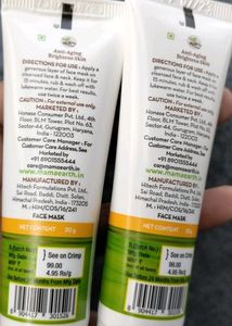 Mamaearth Mini Ubtan Mask Pack Of 2