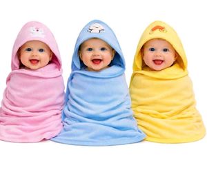 Adorable Hooded Baby Towels - Set of 2