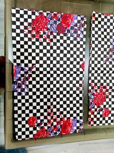 🇳🇿💫🎀Checkerboard Floral Pillow Covers