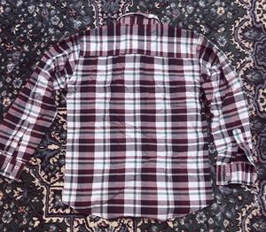 Men's Plaid Button-Down Shirt
