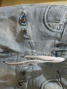 Light Wash Denim Jeans